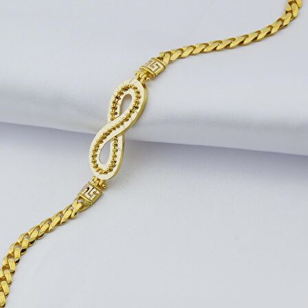 Altın Sonsuzluk Bileklik