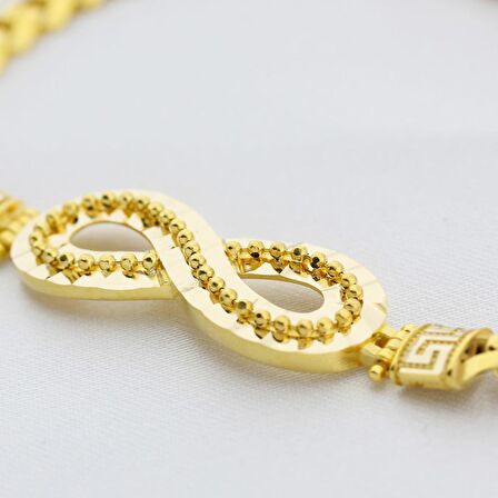 Altın Sonsuzluk Bileklik