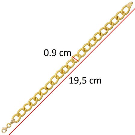22 Ayar Altın Uzay Yolu Bileklik
