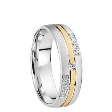 Kadın Pırlanta Tasarım Alyans- Nişan Yüzüğü