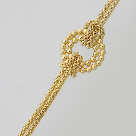 14 Ayar Altın Düğüm Bileklik