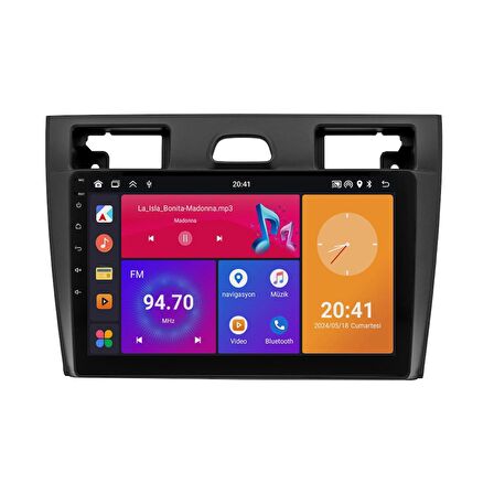 Ford Fiesta Android Multimedya Sistemi (2006-2009) CRV-243XP