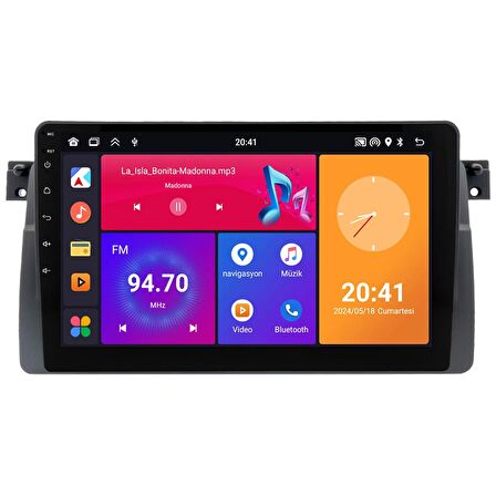 BMW 3 Serisi E46 Android Multimedya Sistemi (1997-2003) CRV4032XP