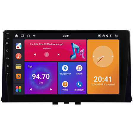 Citroen Berlingo Android Multimedya Sistemi (2019-2023) CRV4073XP