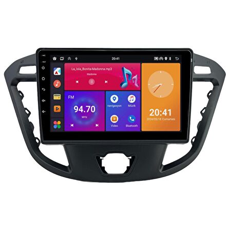 Ford Custom Android Multimedya Sistemi CRV4114XP