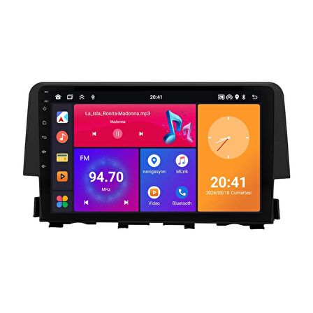 Honda Civic FC5 Android Multimedya Sistemi (2016-2021) CRV4146XP