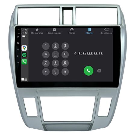 Honda City Android Multimedya Sistemi (2009-2011) CRV4154XP