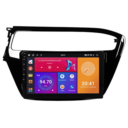 Hyundai I20 Android Multimedya Sistemi (2018-2019) CRV4271XP