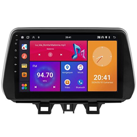 Hyundai Tucson Android Multimedya Sistemi (2018-2020) CRV4272XP