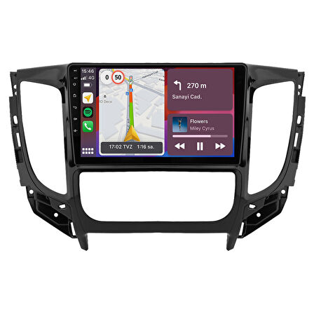 Mitsubishi L200 Android Multimedya Sistemi (2015-2019) CRV4363XP