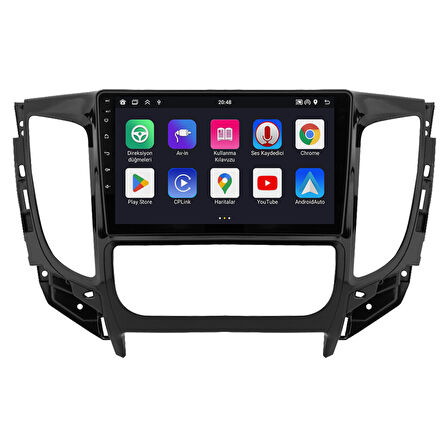 Mitsubishi L200 Android Multimedya Sistemi (2015-2019) CRV4363XP