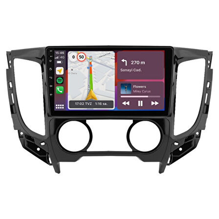 Mitsubishi L200 Android Multimedya Sistemi (2015-2019) CRV4366XP