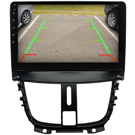 Peugeot 207 Android Multimedya Sistemi (2006-2012) CRV4421XP