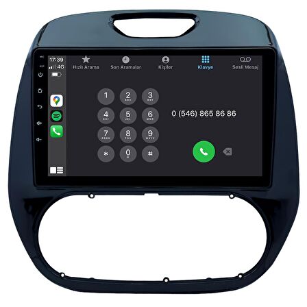 Renault Captur Android Multimedya Sistemi (2006-2011) CRV4456XP