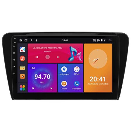 Skoda Octavia Android Multimedya Sistemi (2013-2017) CRV4483XP