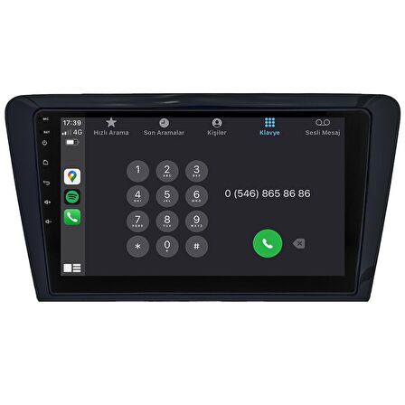 Skoda Rapid Android Multimedya Sistemi (2014-2018) CRV4487XP