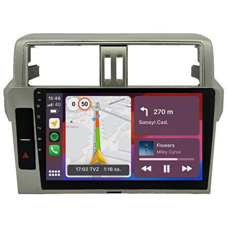 Toyota Prado Android Multimedya Sistemi (2014-2019) CRV4555XP