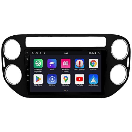Volkswagen Tiguan Android Multimedya Sistemi (2008-2016) CRV4581XP