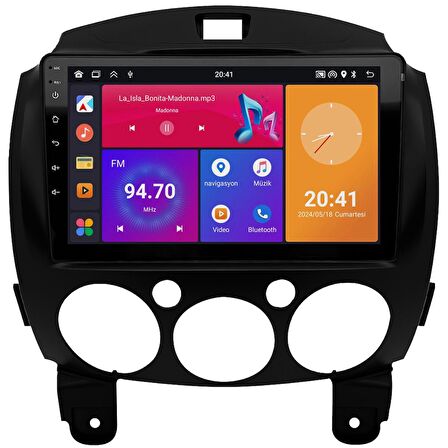 Mazda 2 Android Multimedya Sistemi (2008-2011) CRV4594XP