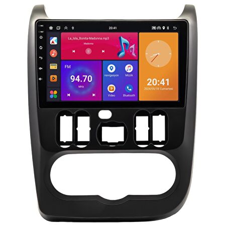 Dacia Logan Android Multimedya Sistemi (2005-2012) CRV4603XP