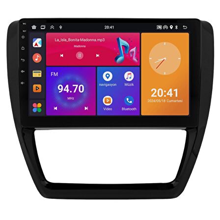 Volkswagen Jetta Android Multimedya Sistemi (2010-2018) CRV4650XP