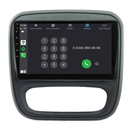 Renault Traffic Android Multimedya Sistemi (2015-2021) CRV4705XP