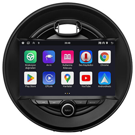 Mini Cooper Android Multimedya Sistemi (2013-2017) CRV4771XP