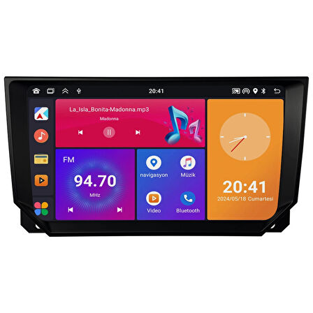 Seat Ibiza Android Multimedya Sistemi (2017-2020) CRV4786XP