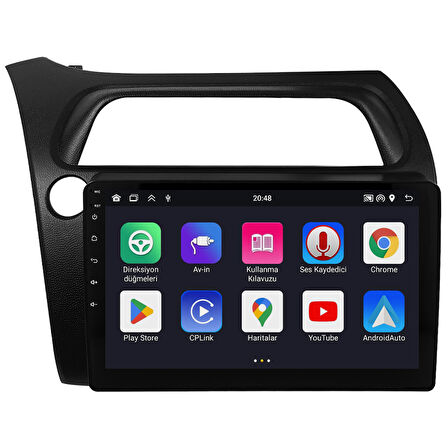 Honda Civic Hatchback Android Multimedya Sistemi (2005) CRV4814XP