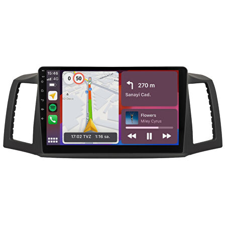 Jeep Grand Cherokee Android Multimedya Sistemi (2004-2008) CRV4821XP