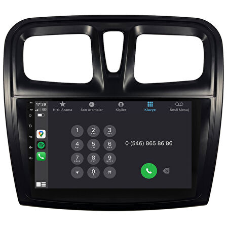 Renault Symbol Android Multimedya Sistemi (2015-2018) CRV4830XP