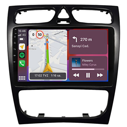 Mercedes C Serisi W203 Android Multimedya Sistemi (2002-2004) CRV-4839XP