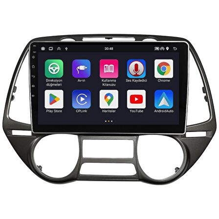 Hyundai I20 Android Multimedya Sistemi (2009-2012) CRV4284XP