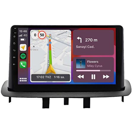 Renault Megane 3 Android Multimedya Sistemi (2010-2015) CRV4445XP