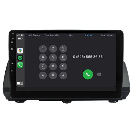 Dacia Sandero Android Multimedya Sistemi (2021-2024) CRV4455XP