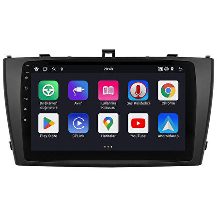 Toyota Avensis Android Multimedya Sistemi (2010-2014) CRV4554XP