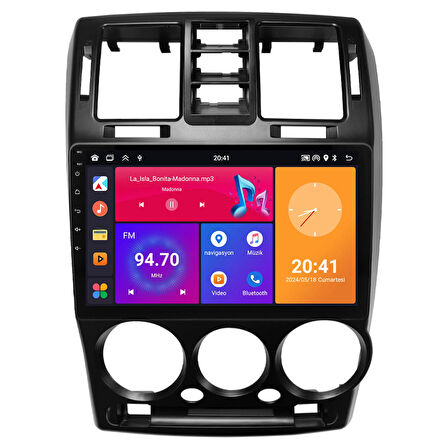 Hyundai Getz Android Multimedya Sistemi (2004-2006) CRV4753XP