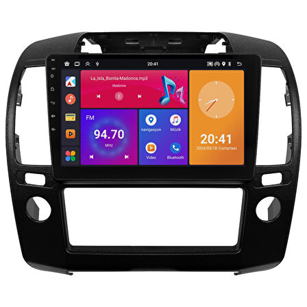 Nissan Navara Android Multimedya Sistemi (2006-2012) CRV4847XP