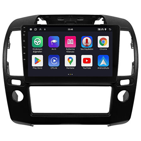 Nissan Navara Android Multimedya Sistemi (2006-2012) CRV4847XP