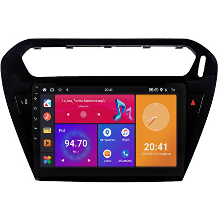 Citroen C-Elysee Android Multimedya Sistemi (2012-2024) CRV4425XP