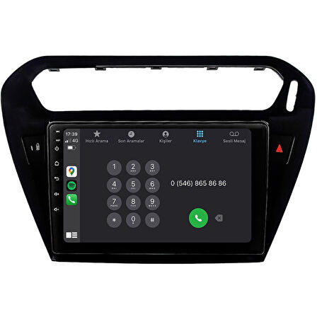 Citroen C-Elysee Android Multimedya Sistemi (2012-2024) CRV4425XP