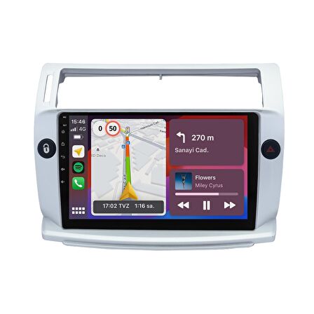 Citroen C4 Android Multimedya Sistemi (2005-2011) CRV4072XP
