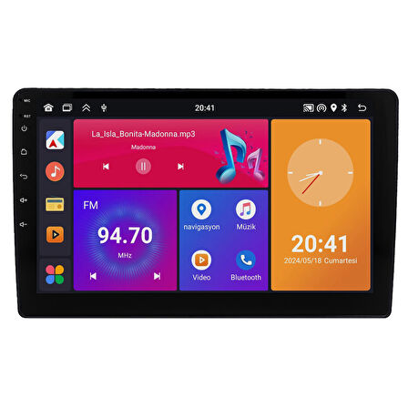 Ford Puma Android Multimedya Sistemi (2018-2023) CRV4780XP