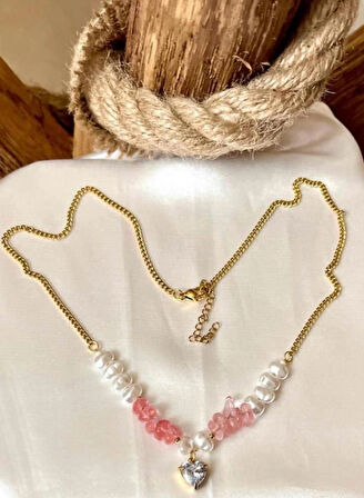 Ferrucci Zarif Sade Tasarım Çelik Kadın Kol Saati+%Çelik Kolye Hediye