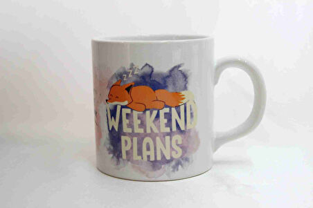 Weekend Plans Temalı Hediye Seti - Termos, Defter ve Kupa Bardak Hediye Kutusu