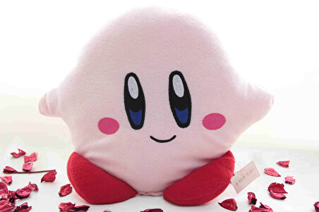 Kirby Temalı Yastık Sonsuzluk Kolye ve Sevgili Temalı Kupa Bardak Sevgiliye Hediye