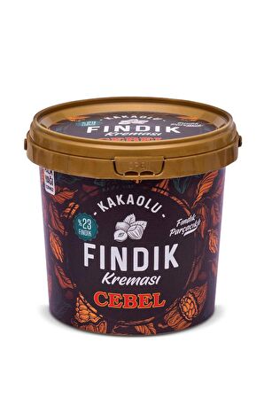 Cebel Fındık Kreması 900Gr Kakaolu Kova