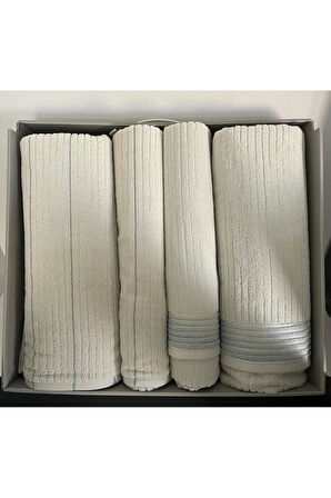 Özdilek Moderni Kat Best Set Hamam Takımı Havlu Seti Mint-Mint