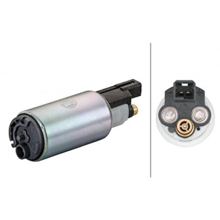 Ford Benzin Pompası (4 Bar) Focus 1,4 / 1,6 / 1,8 / 2,0 98>04 (tek Motor) - Hella 8tf358106-551