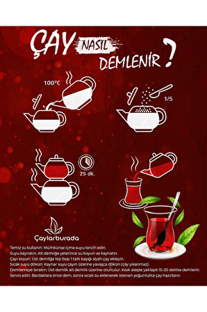 Dökme Siyah Çay 1000 gr X 4 Adet
